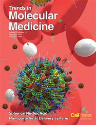 تصویر طراحی شده توسط آقای امیر باغبان زاده در ژورنال (Trends in molecular medicine (Impact Factor: 11.028 ، به عنوان طرح برتر روی جلد انتخاب گردید.